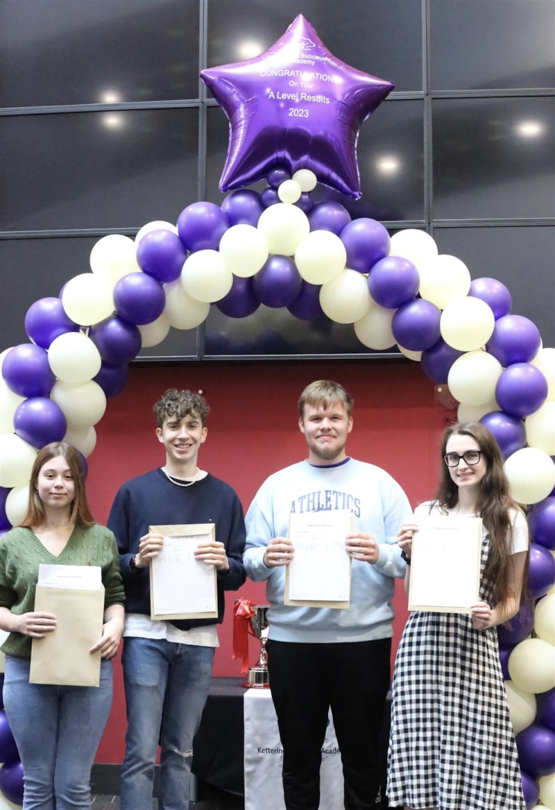 Four exceptional Kettering Buccleuch Academy students secure place at Oxford and Cambridge