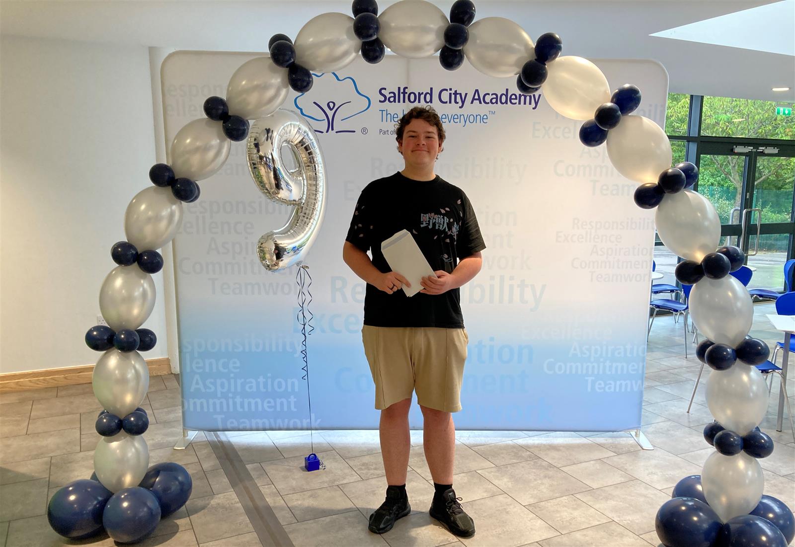 Joy for GCSE students at Salford City Academy