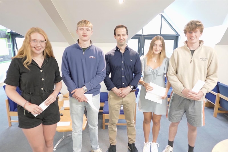 Lincoln Minster students celebrate A Level success