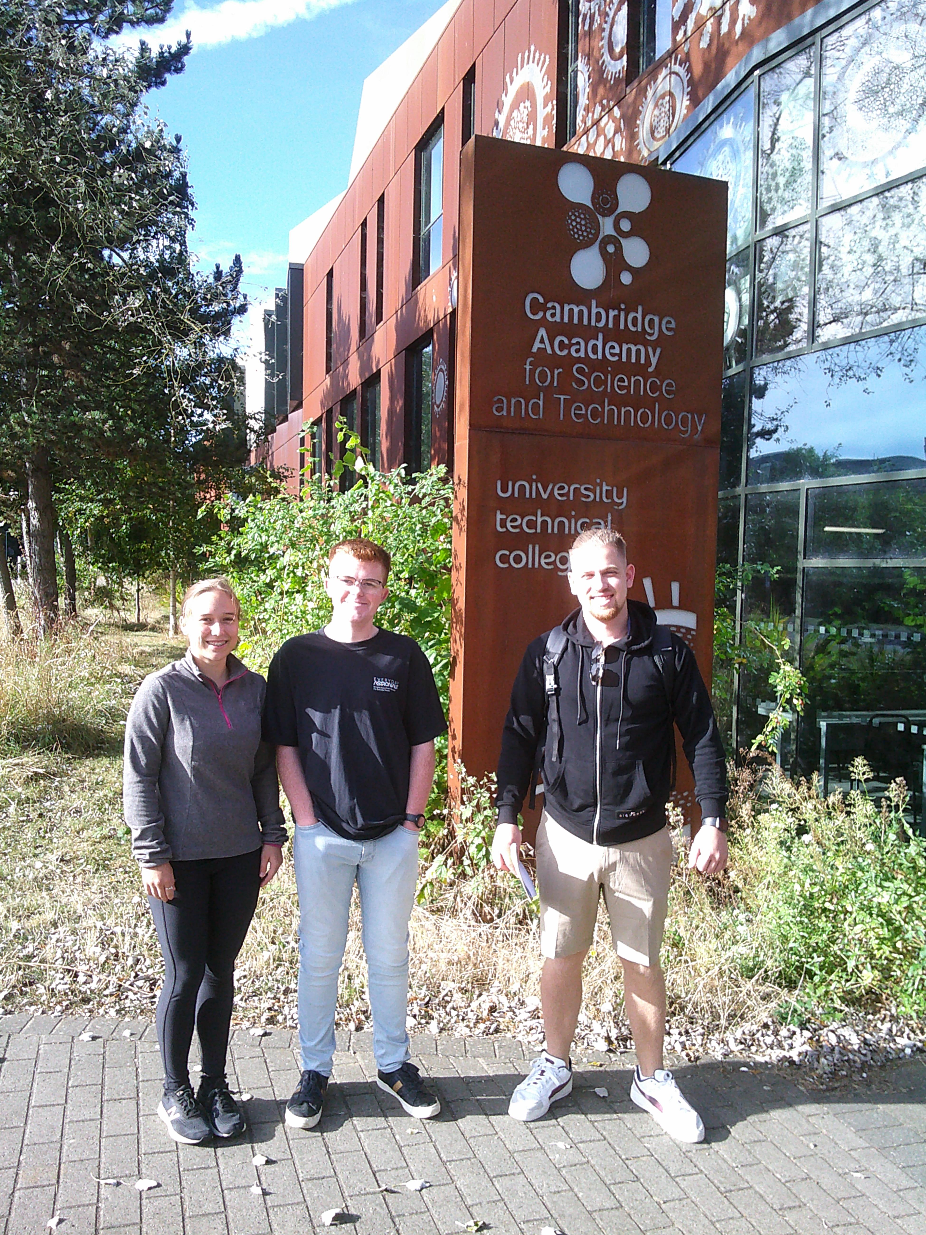 Results Day Success for CAST Sixth Formers