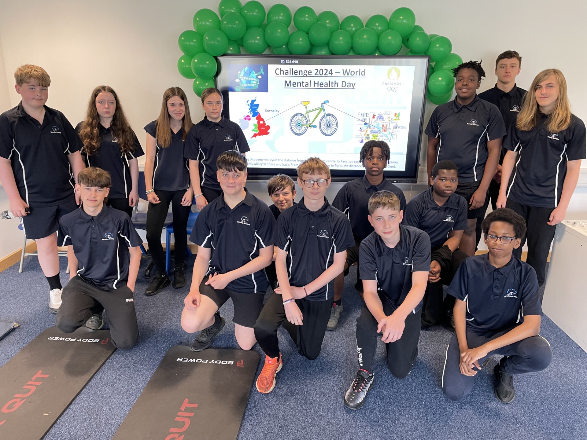 Students Smash Target of Cycling from Barnsley to Paris