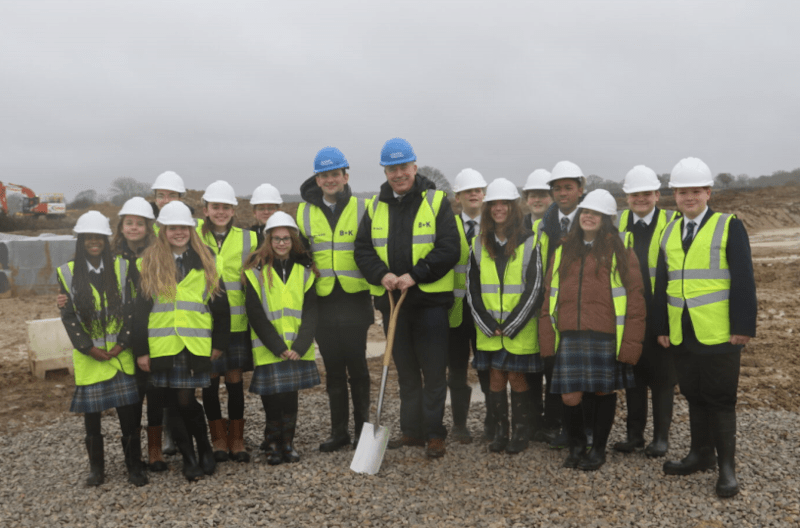 Construction Gets Underway at Chilmington Green School
