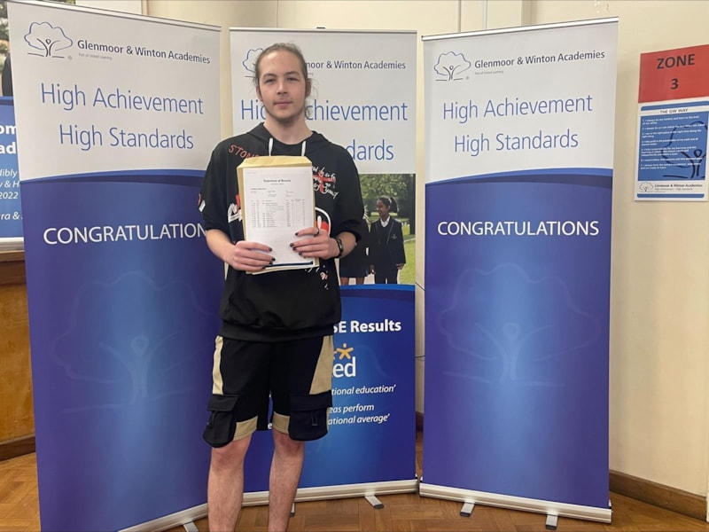 Joy at Glenmoor and Winton Academies as students celebrate GCSE results