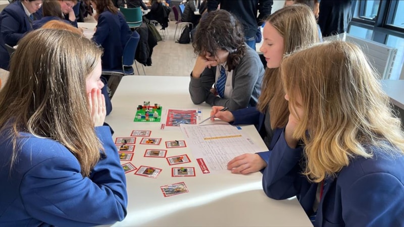 Morton Academy girls attend inspiring cyber workshop at Lancaster University