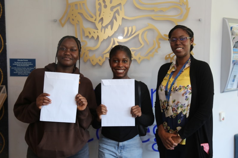 Bacon's College Sixth Formers Celebrate Hard Work