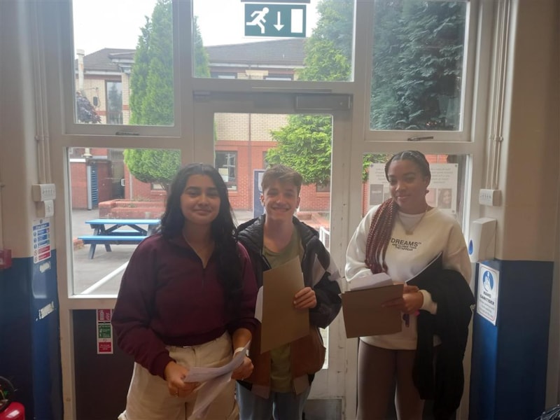 GCSE celebrations at William Hulme's Grammar School