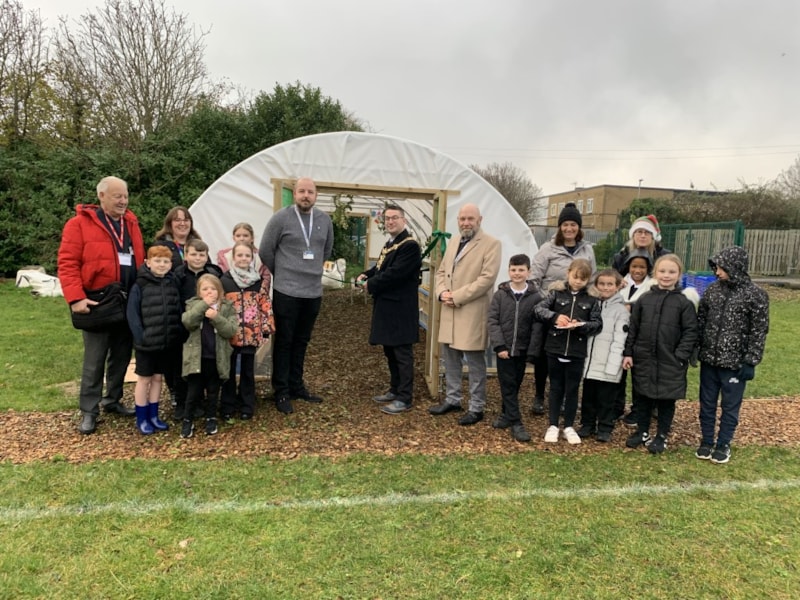 Lord Mayor of Portsmouth Visits Pupils at Beacon View Academy
