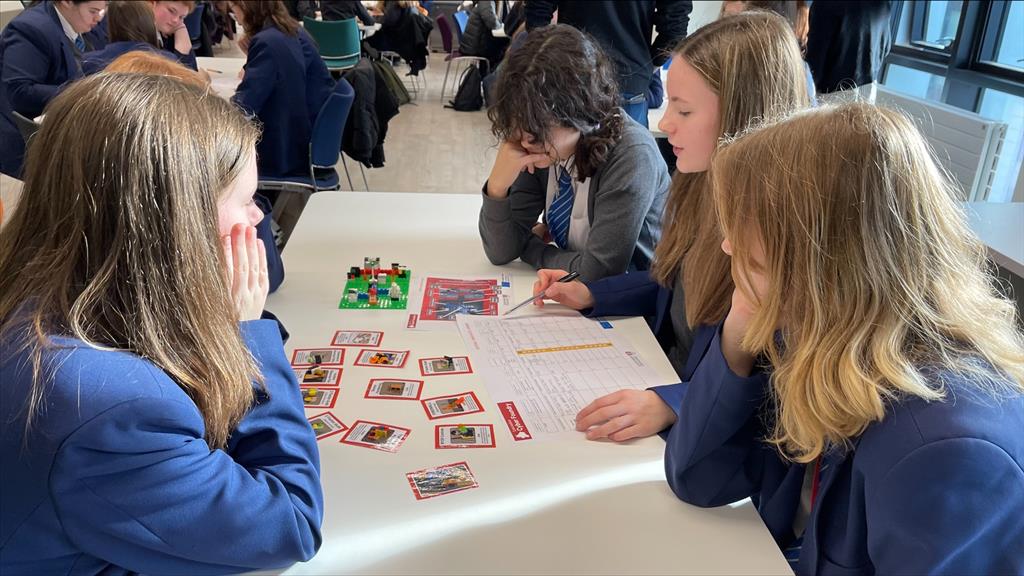 Morton Academy girls attend inspiring cyber workshop at Lancaster University