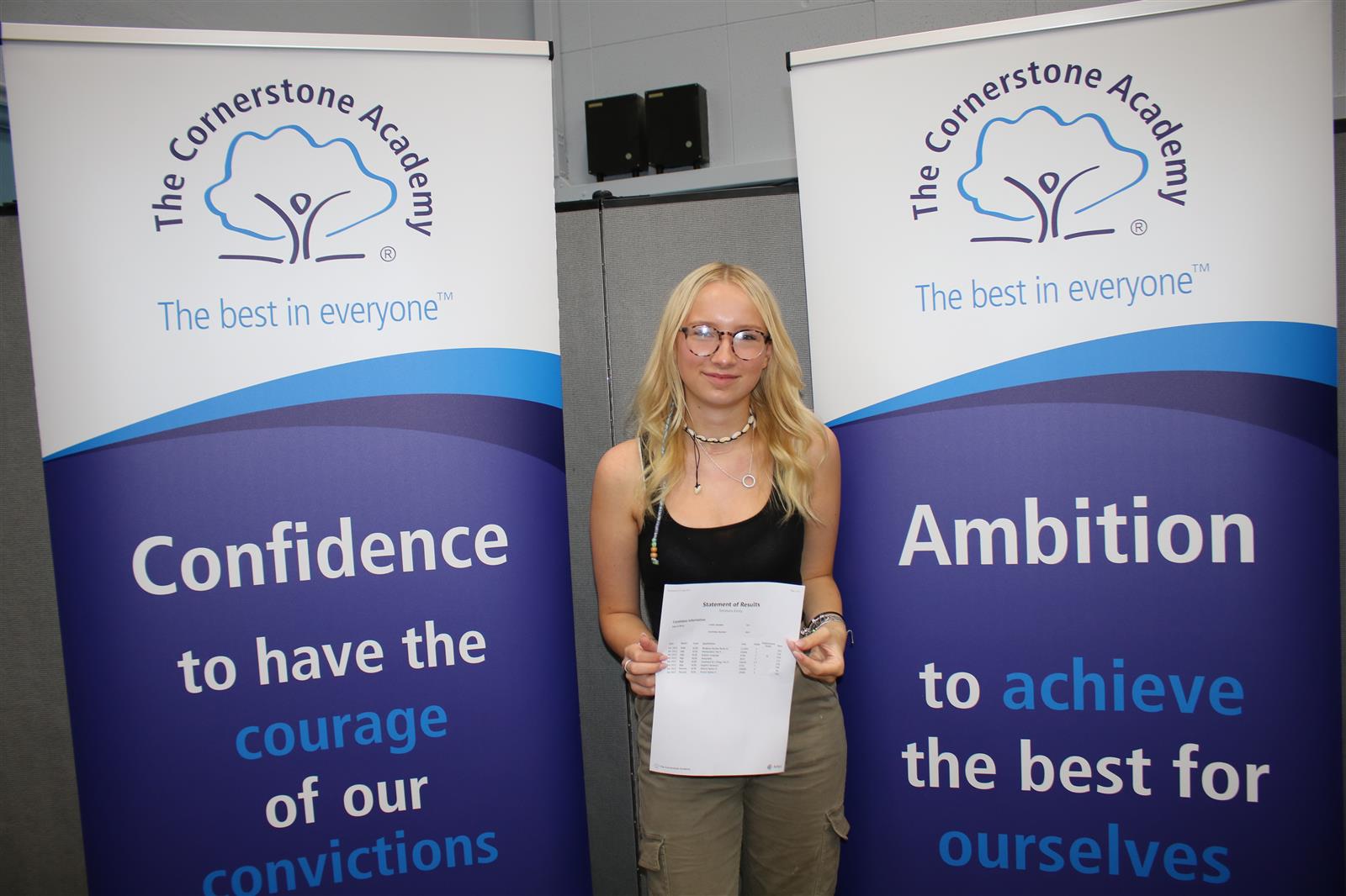 The Cornerstone Academy celebrates GCSE improvements